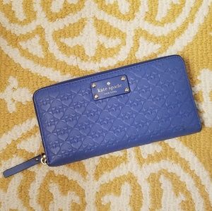 Blue Kate Spade Wallet